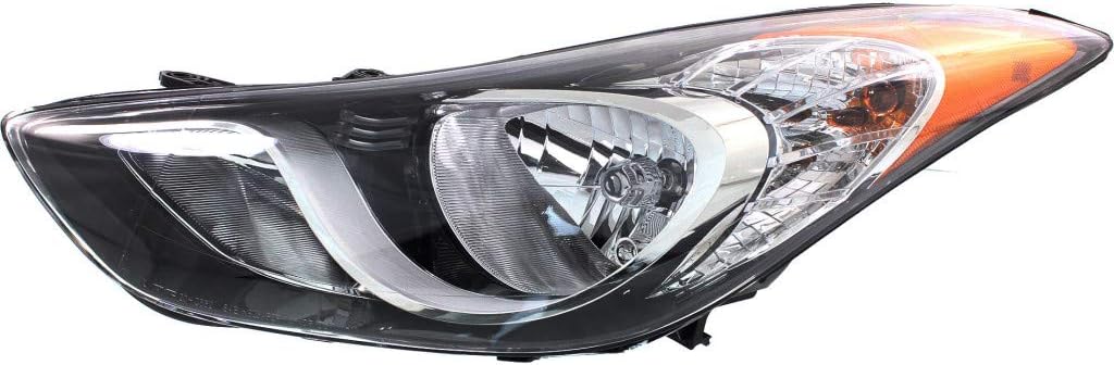 Passenger Side Headlight Assembly for Hyundai Elantra 2011 2012 2013 Sedan Y12609