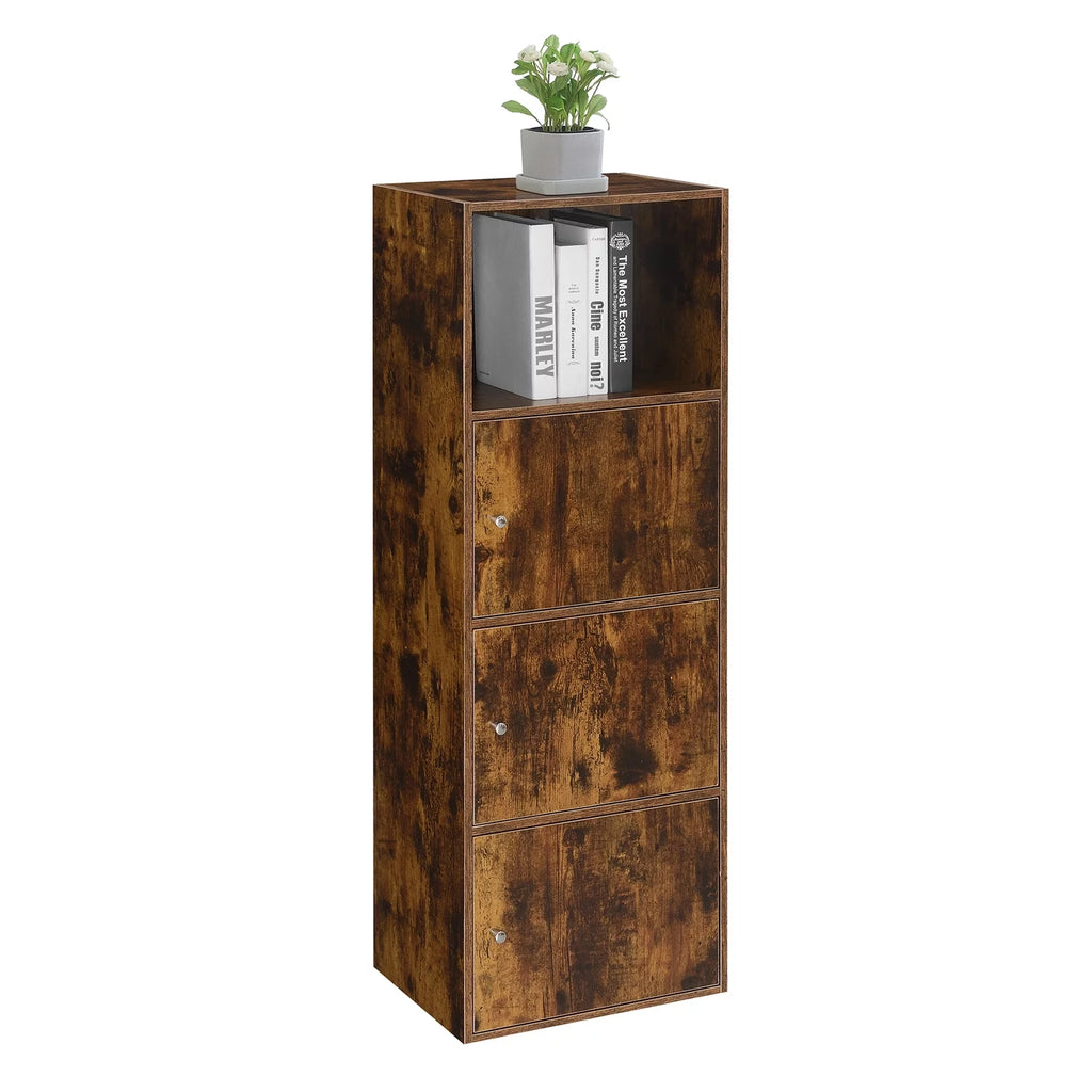 3 Door Cabinet with Shelf J374