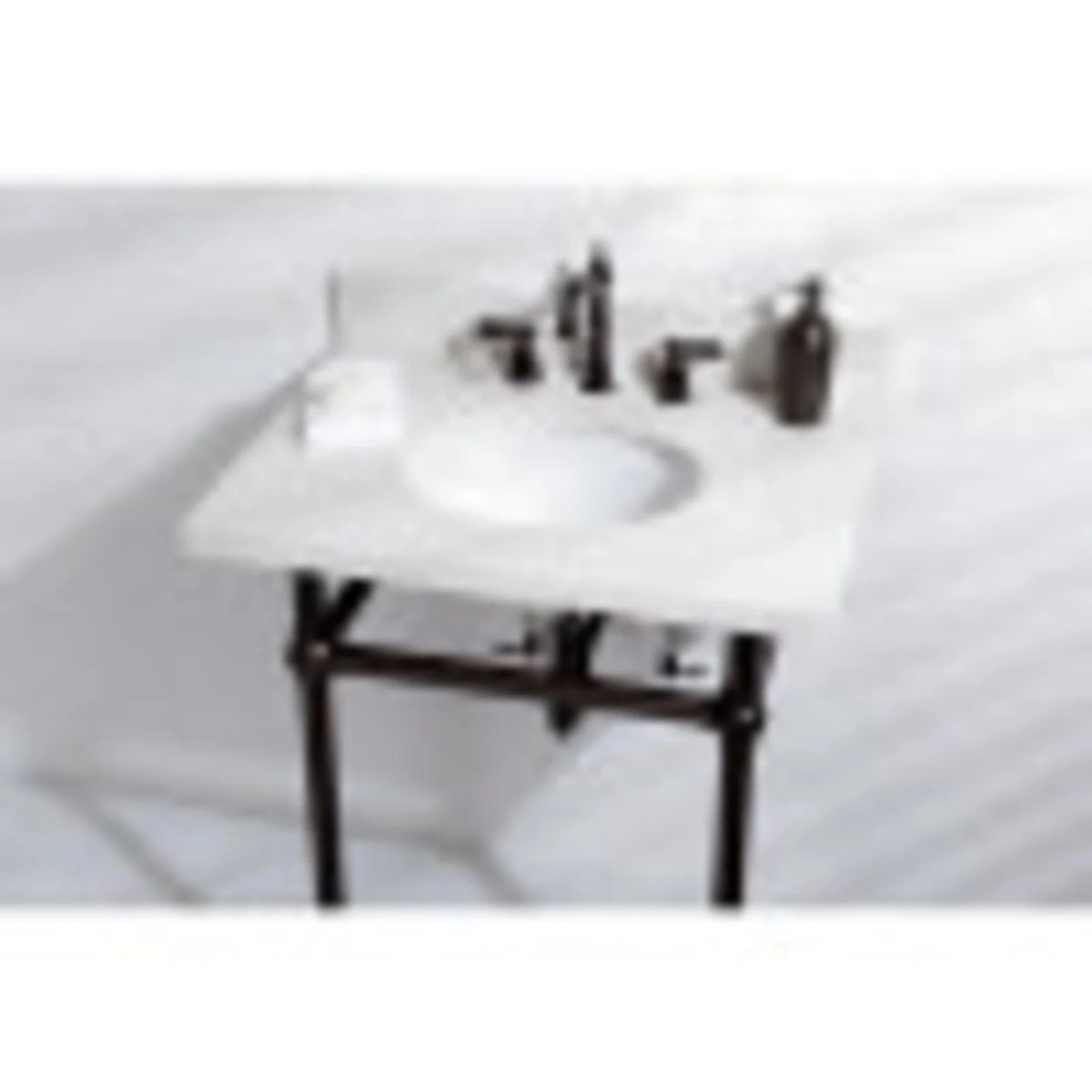 Oil Rubbed Bronze Widespread Bathroom Faucet P30934