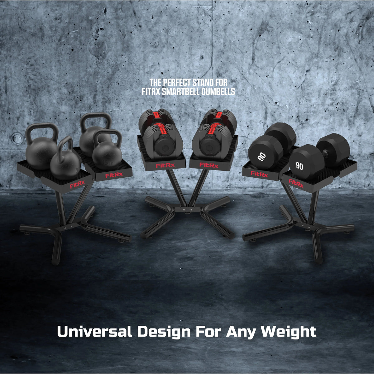 Dumbbell and Kettlebell Weight Rack Stand Q5705