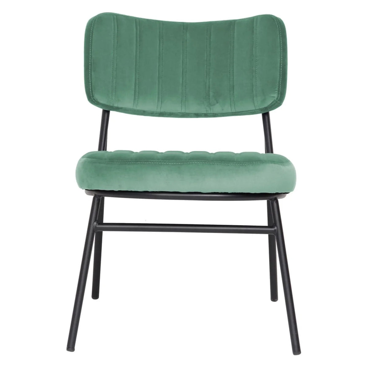 Velvet Accent Chair with Metal Frame Set of 2 D686199