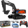 1:14 Scale Remote Control Excavator Toy with Metal Shovel, 2 Batteries & 2 Chargers W115