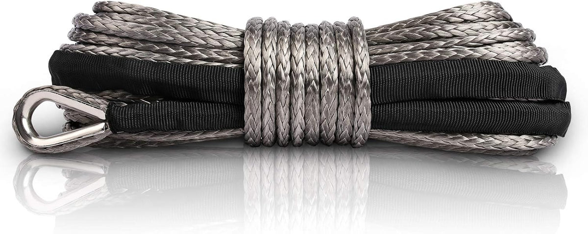 Synthetic Winch Rope Cable Gray Pack of 2 A8065