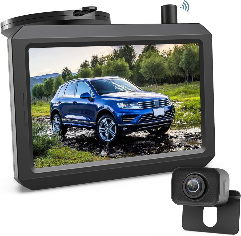 Wireless Backup Camera with 5" TFT-LCD HD Monitor V681
