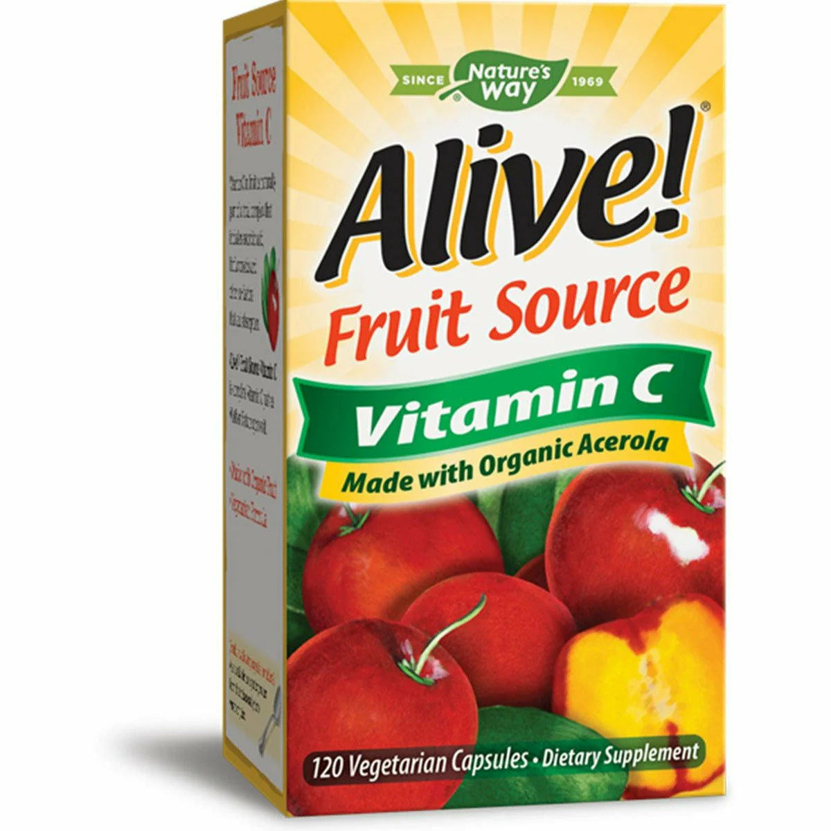 Vitamin C Organic 120 vcaps X83258