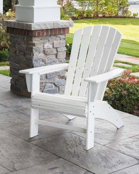 Mahogany Curveback Adirondack Chair C661