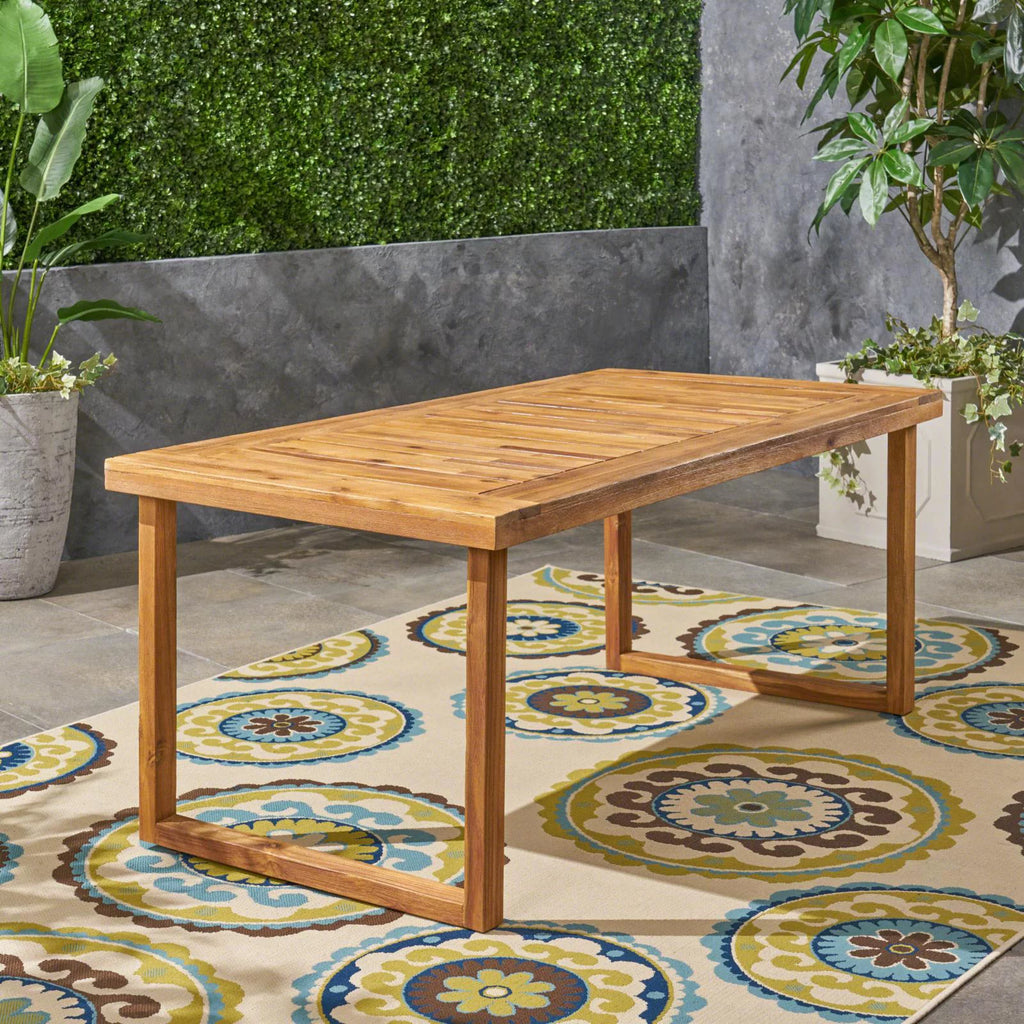 Acacia Wood Dining Table T307187