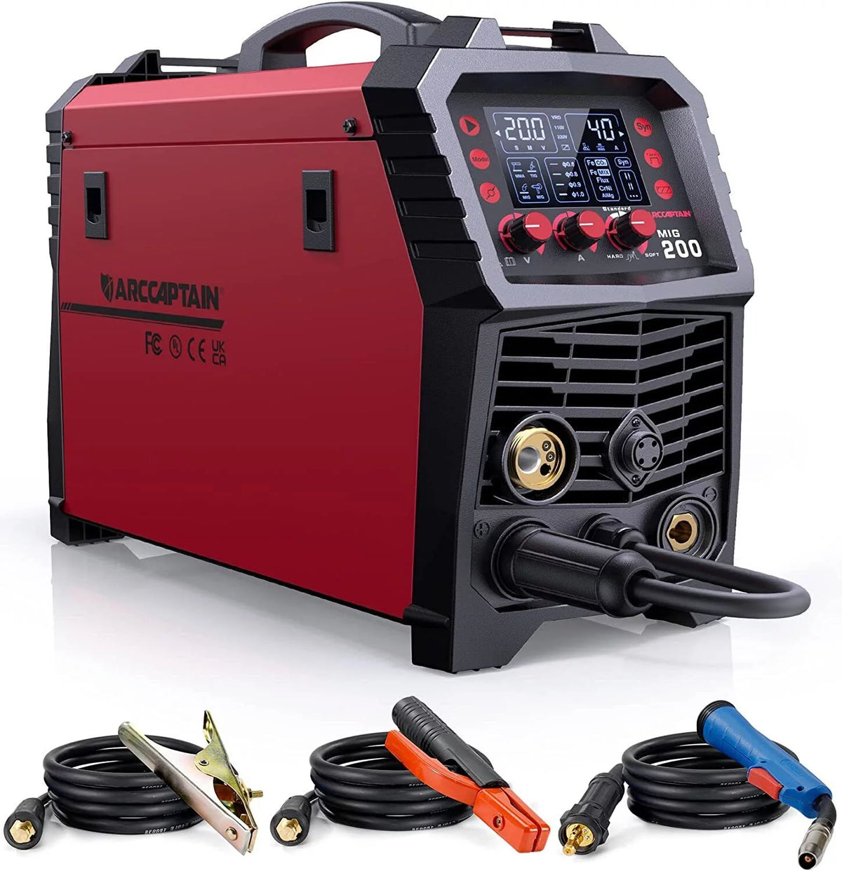 200Amp 110V/200V 6 in 1 Multi Process Welding Machine I981