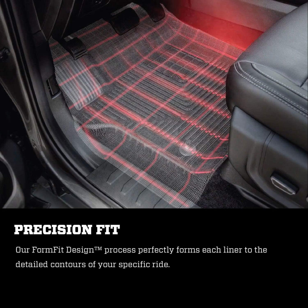 Black Front & 2nd Seat Floor Liners 3 Pcs G836