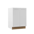 White Full Door Height Bathroom Vanity Base Cabinet S952