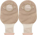 10PCS Two-Piece Drainable Colostomy Bags with Clamp Closure J256