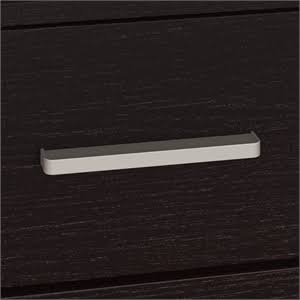 Espresso Oak Computer Desk with File Cabinet and Bookcase C114