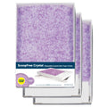 Lavender Scent Silica Crystals Cat Litter Trays 3-Pack N825