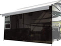 6' X 10' 5'' Brown Mesh Sunshade T55637