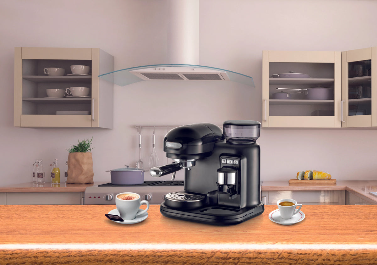 Espresso Machine with Grinder Black M3567