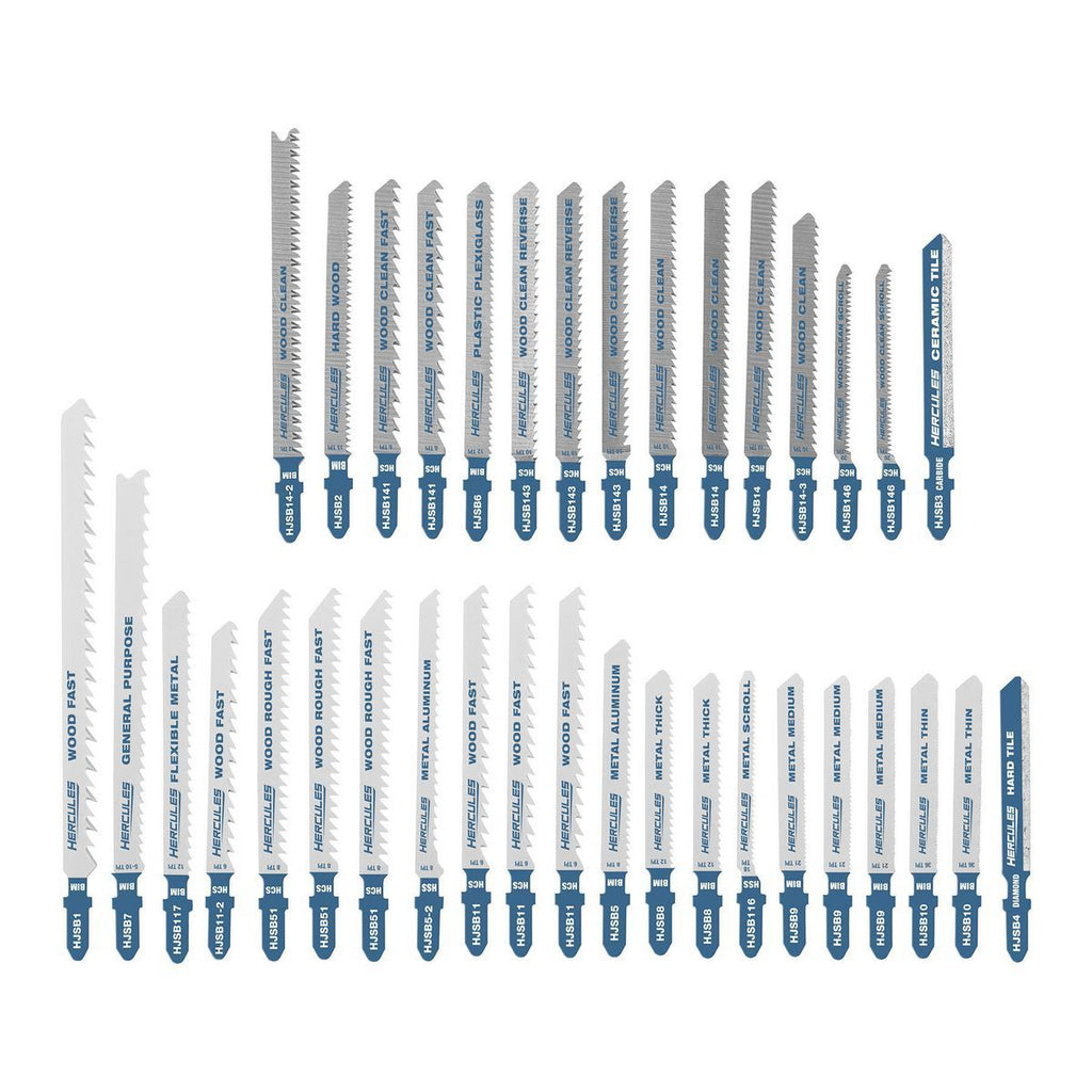 T-Shank Jig Saw Blade Set, 36-Piece W9355