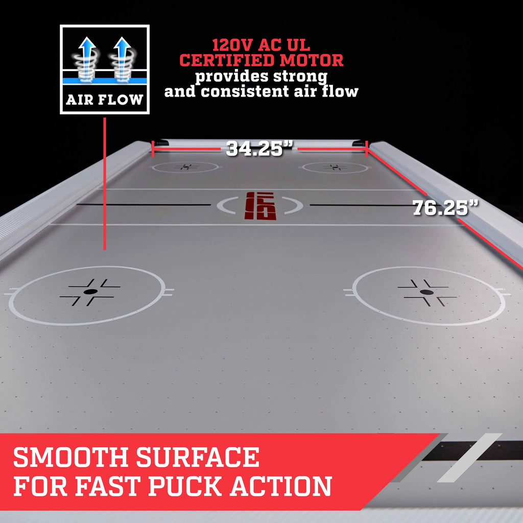 84 inch Air Hockey Table with Electronic Scorer D4734