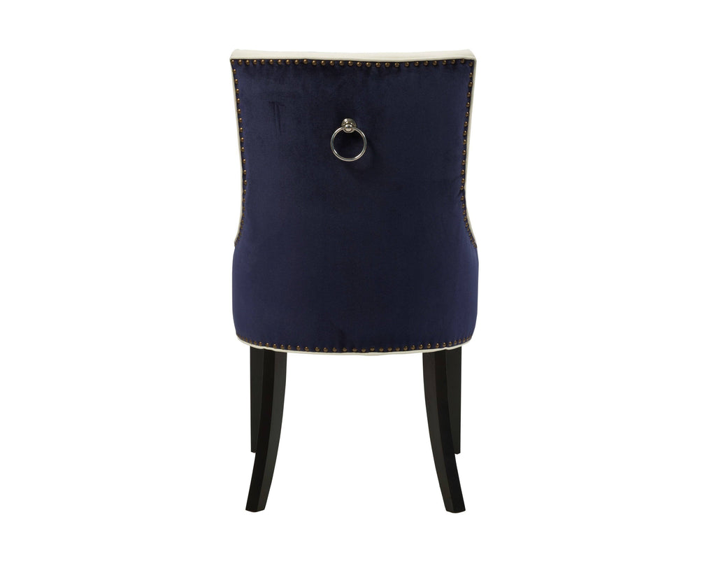 Button Tufted PU Leather Dining Side Chair X2842