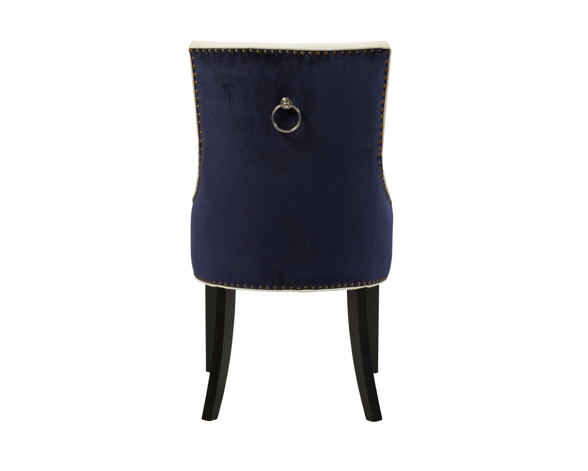 Button Tufted PU Leather Dining Side Chair X2842