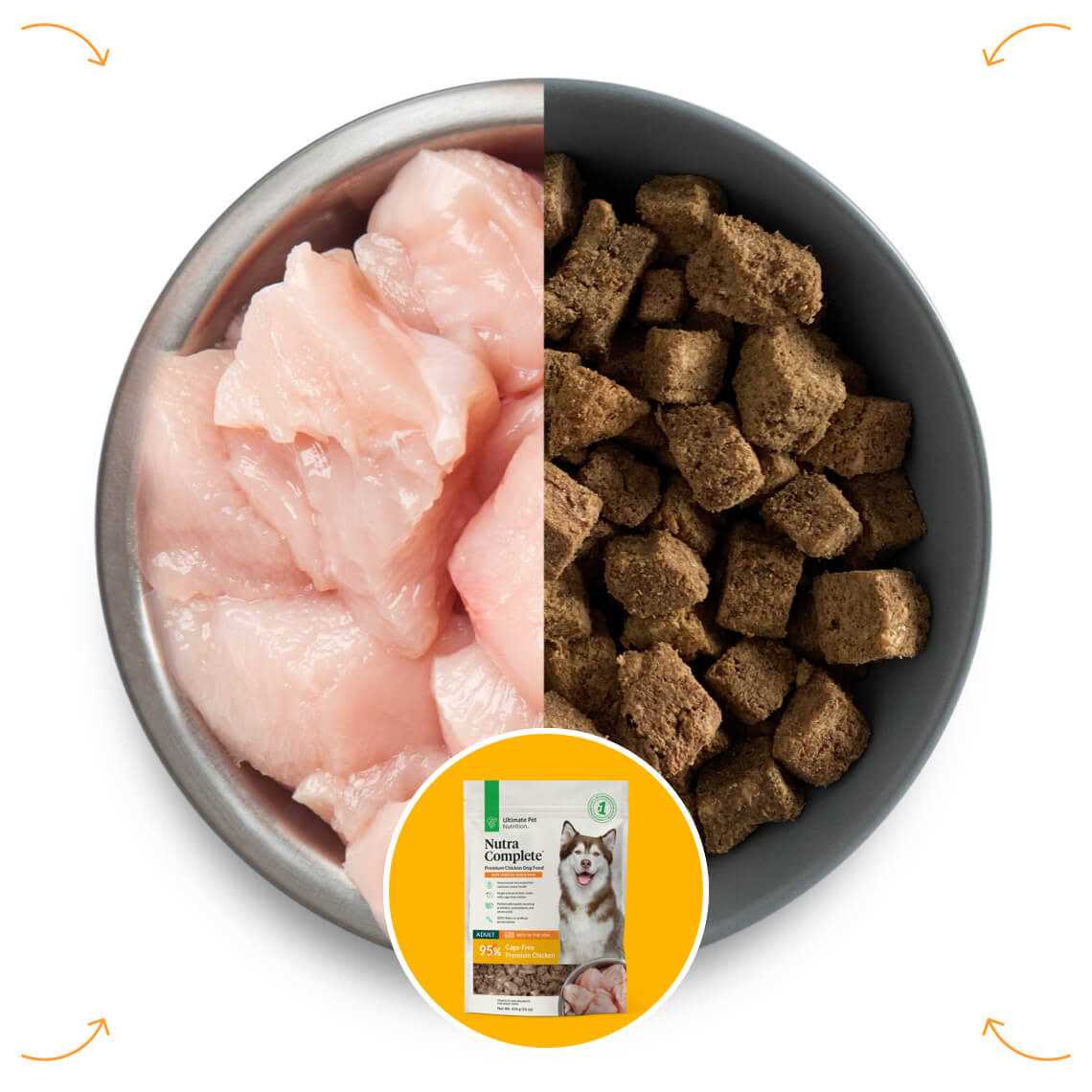 Freeze Dried Raw Chicken Dog Food R3560