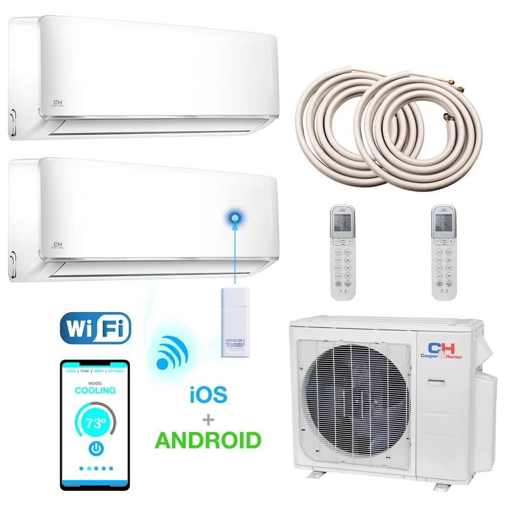28000-BTU Dual Zone Inverter Split AC N325
