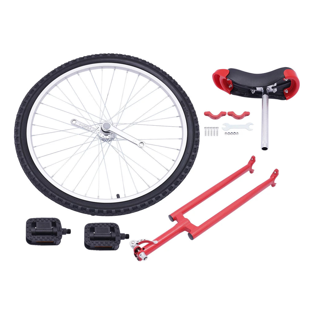 24 Unicycle with Leakproof Tire and Adjustable Seat G213