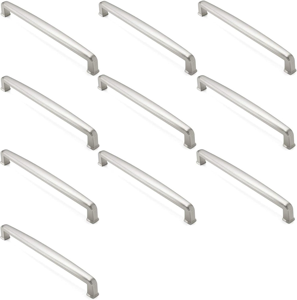 Satin Nickel Kitchen Cabinet Handles Pack of 2 B123