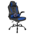 White Ergonomic Massage Gaming Chair D8097