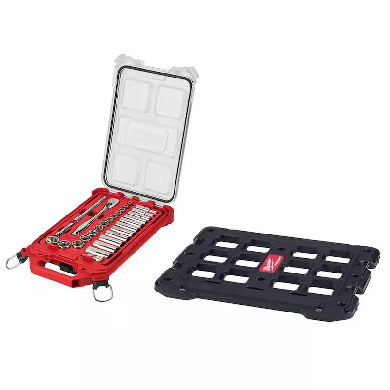 3/8 in. Drive SAE Ratchet and Socket Mechanics Tool Set 28-Piece K88690