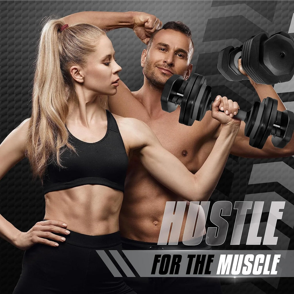 Adjustable Dumbbells 25lb Pair X789