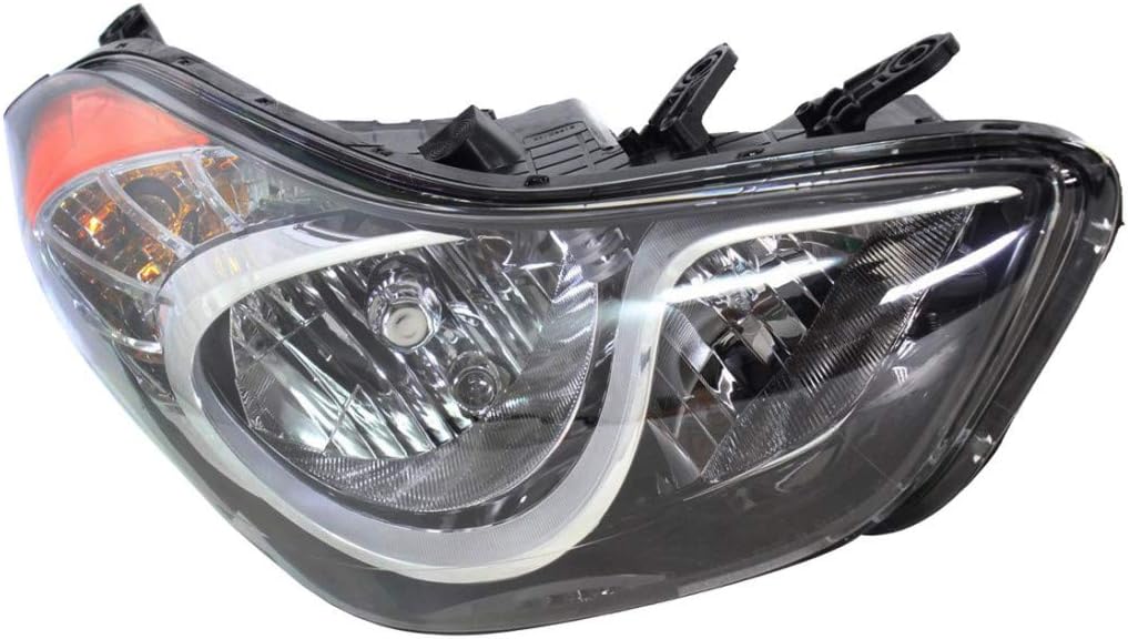 Passenger Side Headlight Assembly for Hyundai Elantra 2011 2012 2013 Sedan Y12609