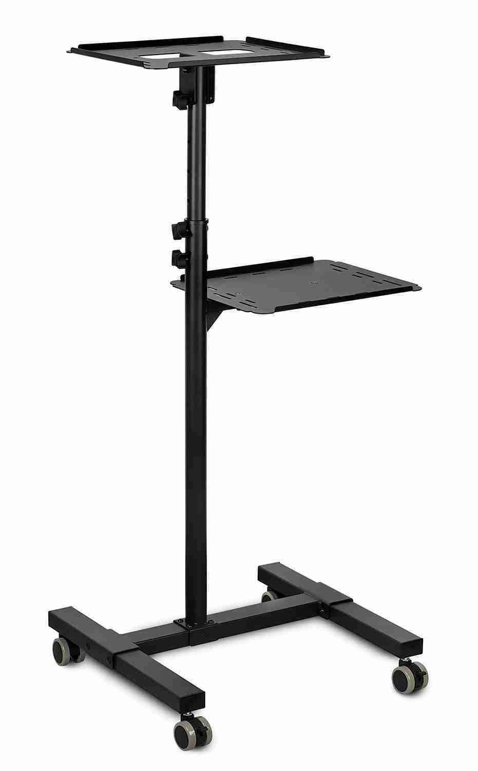 Mobile Projector Stand with Height-Adjustable Cart B765