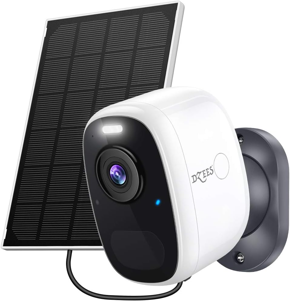2K Solar Security Camera with Solar Panel N516690