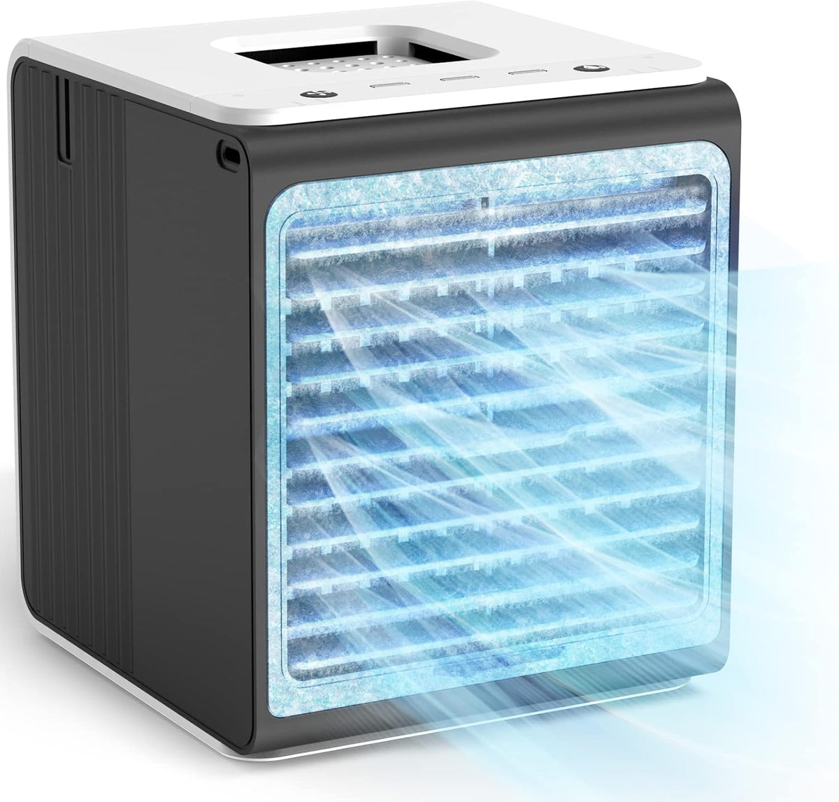 7'' Rechargeable Evaporative Air Cooler, Pack of 2 W387561