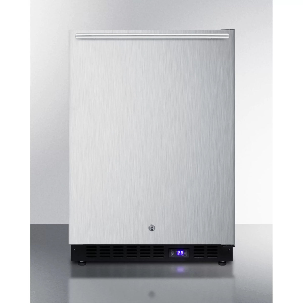 Black Frost-Free Outdoor All-Freezer with Digital Thermostat and Lock O456