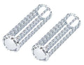 Chrome Bike Grips U27424