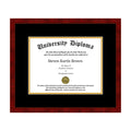 Single Diploma Frame with Double Matting J29258