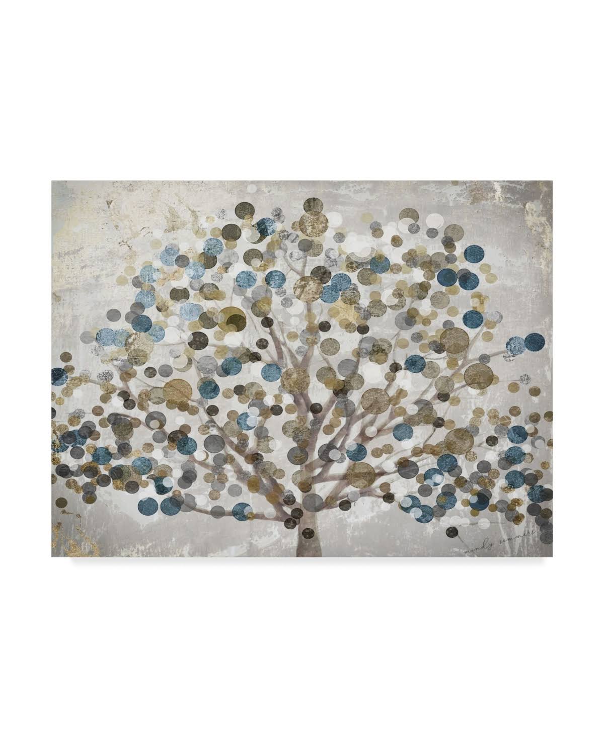 Color Bakery & Bubble Tree Canvas Q263