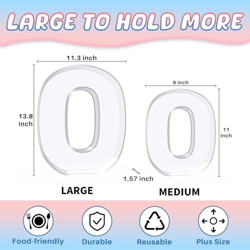 11" Acrylic Reusable Charcuterie Board M2928