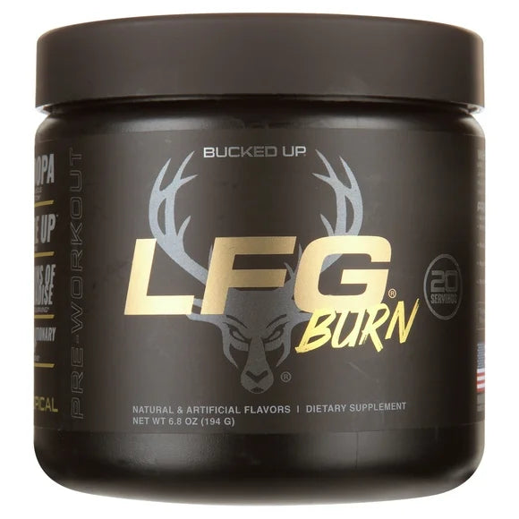 Tropical Flavor Pre-Workout Powder 6.8 oz 20 Servings C437
