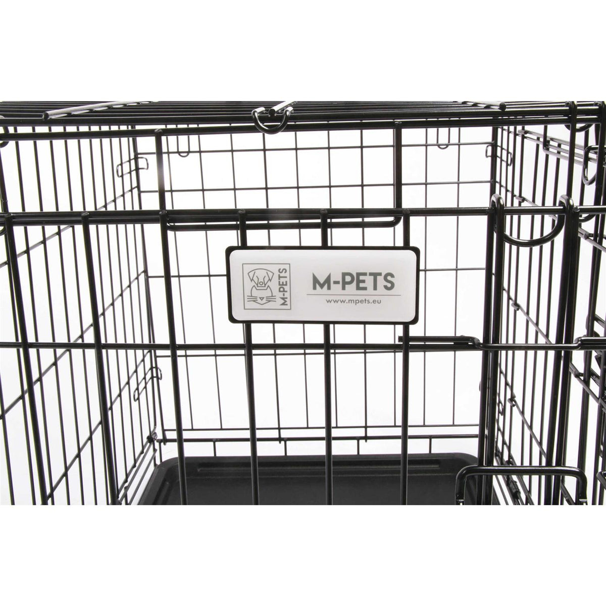 2-Door Folding Dog Crate S4315