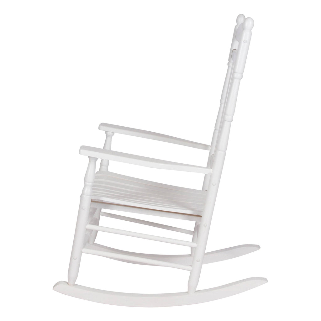 White Porch Rocker O4196