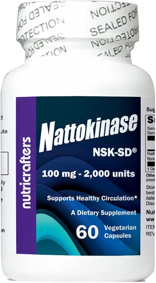 Nattokinase 2,000 Units 60 Capsules F64965