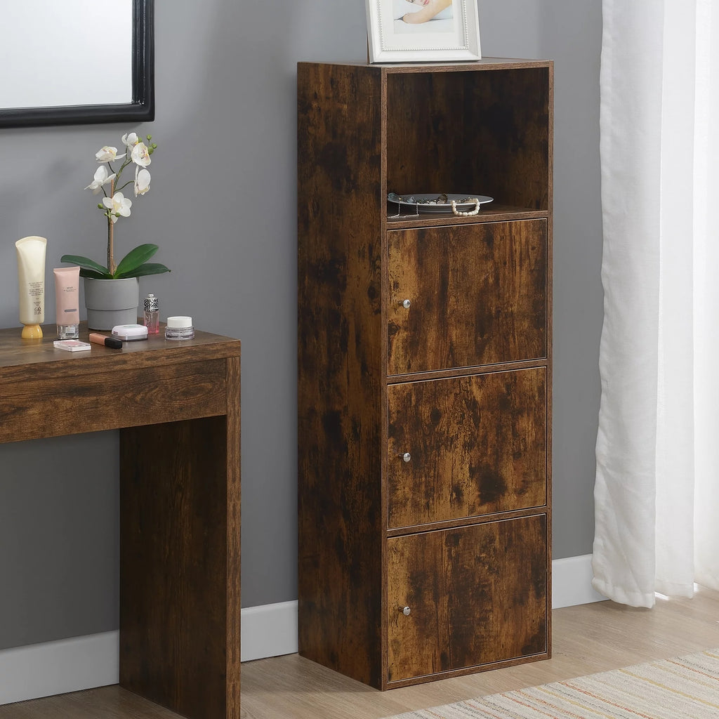 3 Door Cabinet with Shelf J374