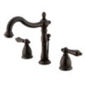 Oil Rubbed Bronze Widespread Bathroom Faucet P30934
