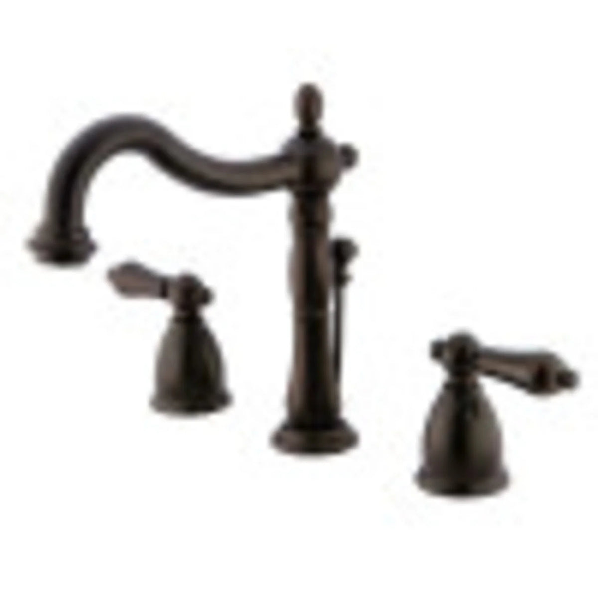 Oil Rubbed Bronze Widespread Bathroom Faucet P30934