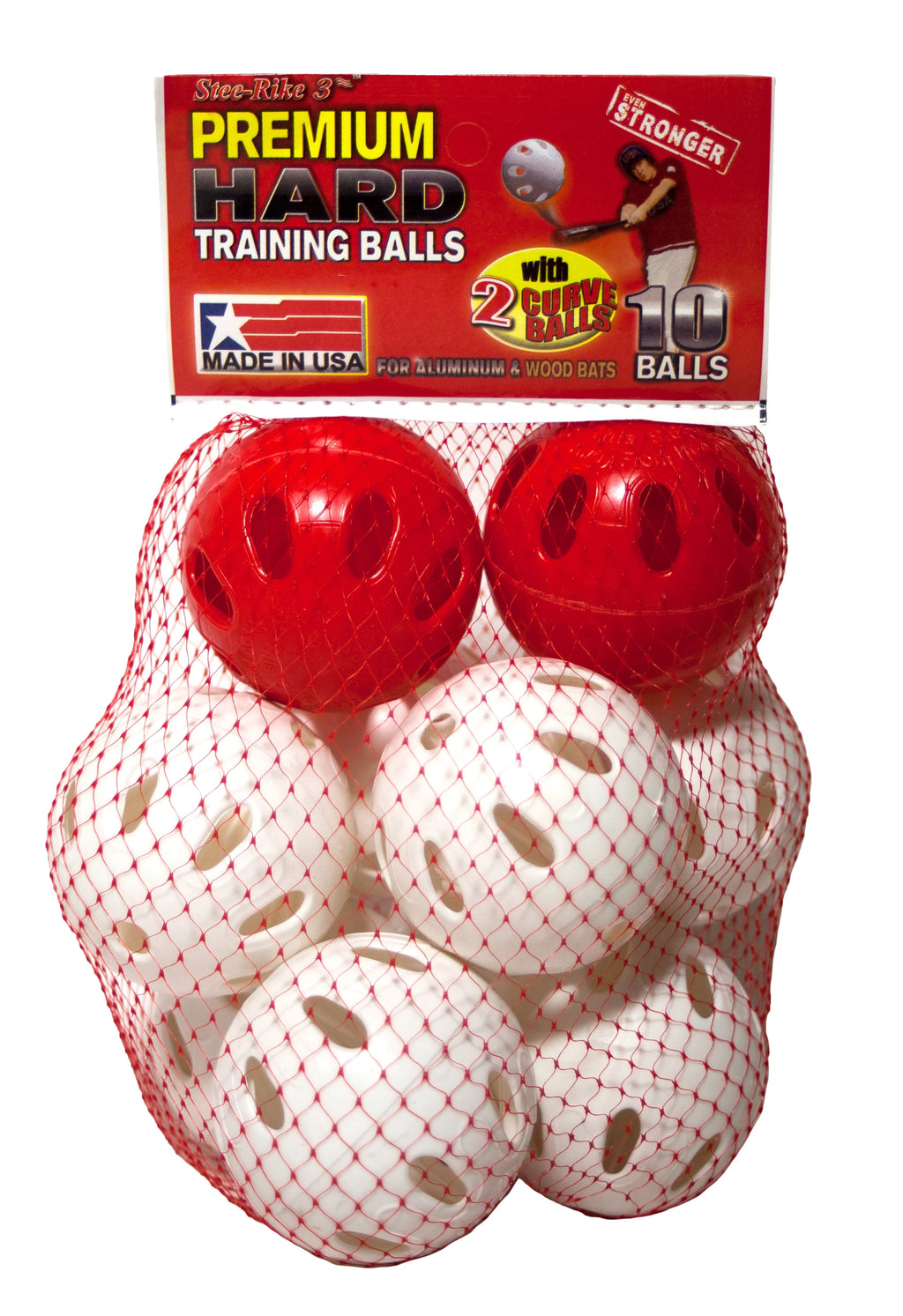 10 Pack Hard Training Baseballs I981