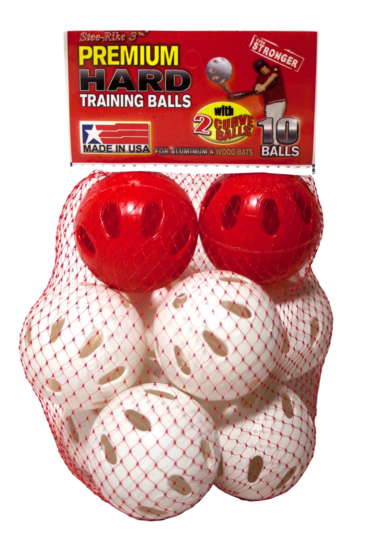 10 Pack Hard Training Baseballs I981