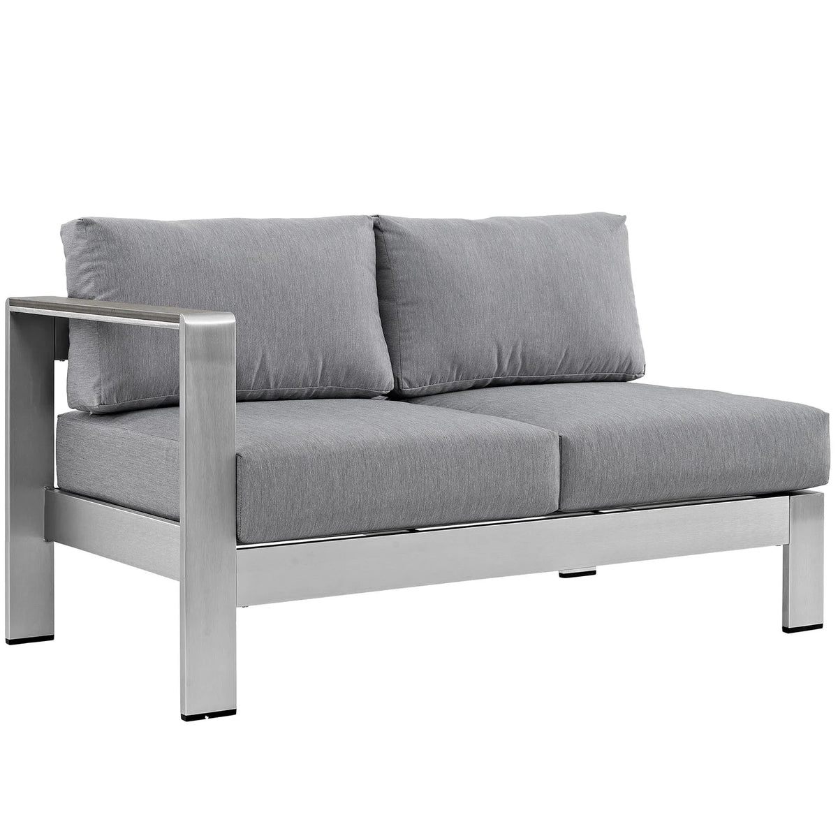 4 Piece Outdoor Patio Aluminum Sectional Sofa Set Z35329
