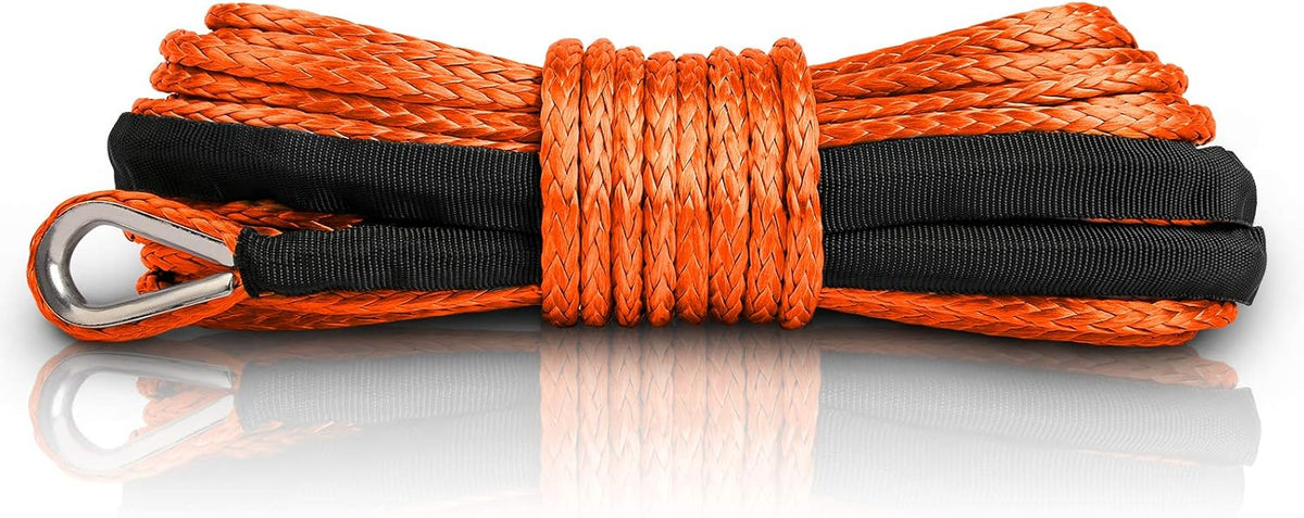 Synthetic Winch Rope Cable Gray Pack of 2 A8065